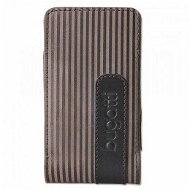 Bugatti Twin Striped L brown - Phone Case
