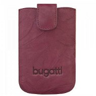 Bugatti Slim Case Leather Unique 2011 L Burgundy - Phone Case