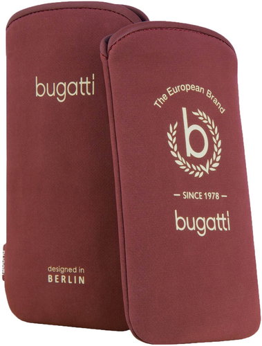 Bugatti Slim Case Tallinn ML Rubinrot - Softcase-Handyhülle - Hauptbild