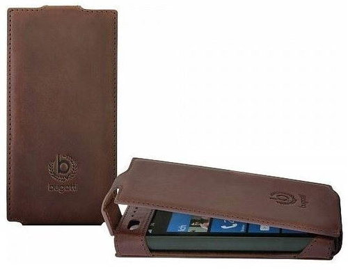 Bugatti FlipCase brown - Phone Case - Main image