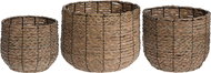 H&L Rattan baskets Natur, set of 3 - Storage Box