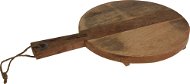 H&L Wooden serving board Round 28cm, mango - Chopping Board