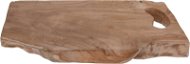 H&L Rustic wooden cutting board with handle, teak - Chopping Board