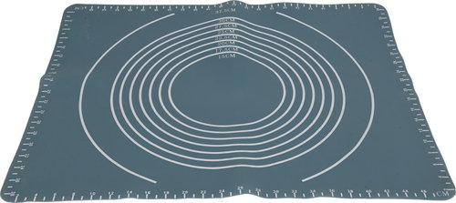 Silikonový vál na pečení 50×40cm, modrý - Pastry Board - Main image