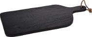 H&L Dřevěné prkénko / deska 59cm, černá - Chopping Board