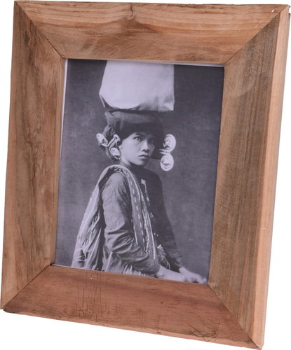 H&L Dřevěný fotorámeček 37×32,5cm, teakové dřevo - Photo Frame - Main image