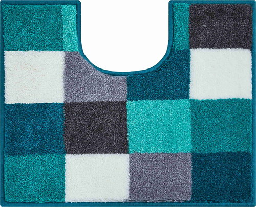 GRUND BONA Toilet Mat with Cutout 50x60cm, Sage - Toilet Mat - Main image