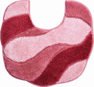 GRUND CARMEN WC Mat with Cutout 55x50cm, Pink - Toilet Mat