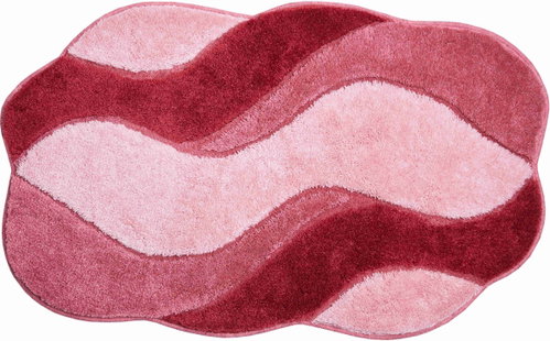 GRUND CARMEN Bathroom Mat 80x140cm, Pink - Bath Mat - Main image