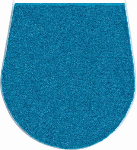 GRUND CARMEN Cover for the Lid of the Toilet 47x50cm, Sage - Toilet Mat - Main image
