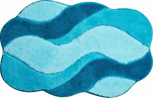 GRUND CARMEN Bathroom Mat 70x120cm, Sage - Bath Mat - Main image