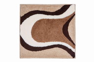 GRUND Colani 11 Bathroom Mat (Small) 60x60cm, Beige - Toilet Mat