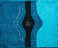 GRUND CRYSTAL LIGHT Bathroom Mat (Small) 50x60cm, Turquoise - Toilet Mat