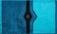 GRUND CRYSTAL LIGHT Bathroom Mat 70x120cm, Turquoise - Bath Mat