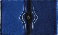 GRUND CRYSTAL LIGHT Bathroom Mat 60x100cm, Navy Blue - Bath Mat