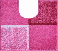 GRUND DIVISO  Toilet Mat with Cutout 50x60cm, Rosé - Toilet Mat