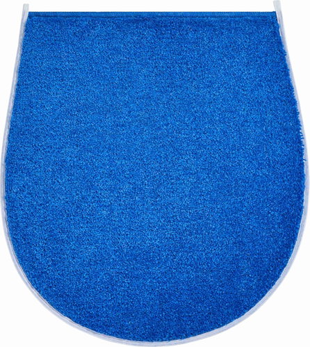 GRUND DIVISO Cover for the Lid of the Toilet 47x50cm, Blue - Toilet Mat - Main image
