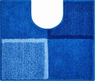 GRUND DIVISO Toilet Mat with Cutout 50x60cm, Blue - Toilet Mat