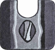 GRUND JEWEL WC Mat with Cutout 55x50cm, Anthracite - Bath Mat