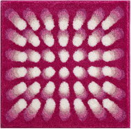 GRUND KARIM 07 Bathroom Mat (Small) 60x60cm, Pink - Toilet Mat