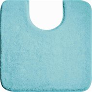 GRUND MELANGE WC Mat with Cutout 50x60cm, Light Turquoise - Bath Mat