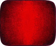 GRUND MOON Bathroom Mat (Small) 50x60cm, Ruby - Toilet Mat