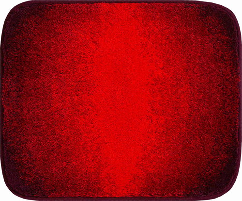 GRUND MOON Bathroom Mat (Small) 50x60cm, Ruby - Toilet Mat - Main image