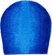GRUND MOON Cover Mat from Toilet 47x50cm, Blue - Toilet Mat