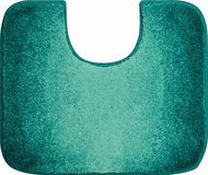 GRUND MOON WC Mat with Cutout 50x60cm, Petrol - Toilet Mat