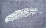 GRUND PIUME Bathroom Mat 60x100cm, Grey - Bath Mat