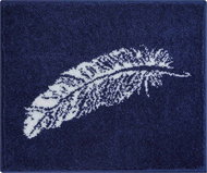 GRUND PIUME Bathroom Mat (small) 50x60cm, Blue - Toilet Mat