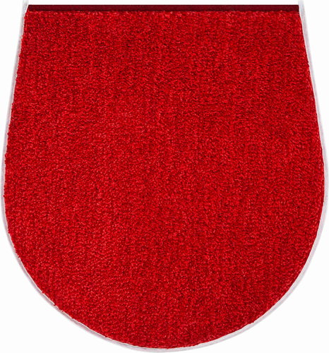 GRUND ROOM Cover for the Lid of the Toilet 47x50cm, Ruby - Toilet Mat - Main image