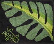 GRUND LEAF Bathroom Mat (Small) 50x60cm, Green - Toilet Mat