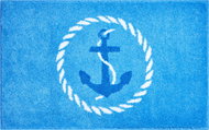 GRUND ANCHOR Bathroom Mat 70x110cm, Blue - Bath Mat