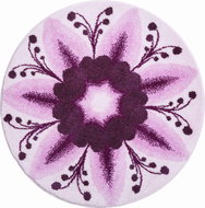 GRUND GIFT OF TENDER Round Mandala 80cm, Purple - Bath Mat