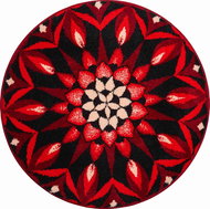 GRUND KNOWLEDGE Round Mandala - Bath Mat