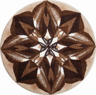 GRUND SENSIBILITY Round Mandala Bath Mat - Bath Mat