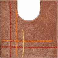 GRUND ELENA Toilet Mat with Cutout 50x50cm, Caramel - Toilet Mat