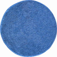 GRUND LEX Round Mat 100cm, Denim - Bath Mat