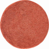 GRUND LEX Round Mat 100cm, Orange - Bath Mat