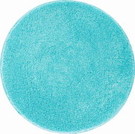 GRUND LEX Round Mat 100cm, Aqua - Bath Mat