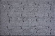 GRUND STARS Bathroom Mat 60x90cm, Grey - Bath Mat