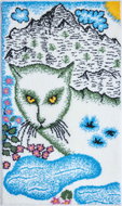 GRUND CAT' S DREAM Bathroom Mat 60x100cm, Multi - Bath Mat