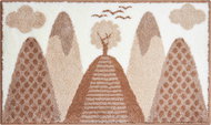 GRUND MOUNTAINS Bathroom Mat 80x140cm, Beige - Bath Mat