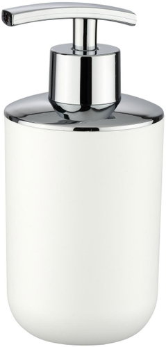 WENKO BRASIL - Soap Dispenser 8x9x17cm, White - Soap Dispenser - Main image