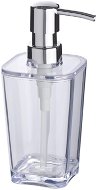 WENKO CANDY - Soap Dispenser 18x7x7cm, Transparent - Soap Dispenser