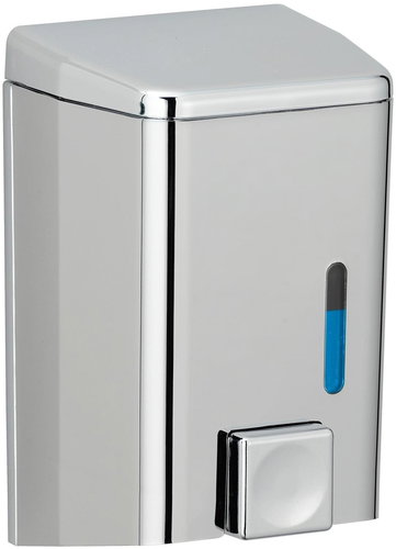 WENKO CREMONA - Soap Dispenser 16x9x10cm, Chrome - Soap Dispenser - Main image
