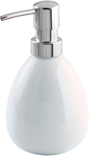 WENKO POLARIS - Soap Dispenser 10x9x16cm, White - Soap Dispenser - Main image