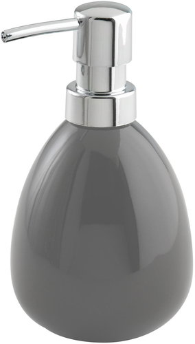 WENKO POLARIS - Soap Dispenser 10x9x16cm, Grey - Soap Dispenser - Main image