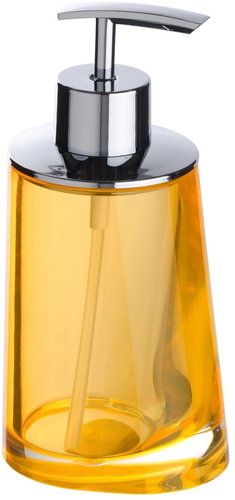 WENKO PARADISE - Soap Dispenser 8x7x17cm, Orange - Soap Dispenser - Main image